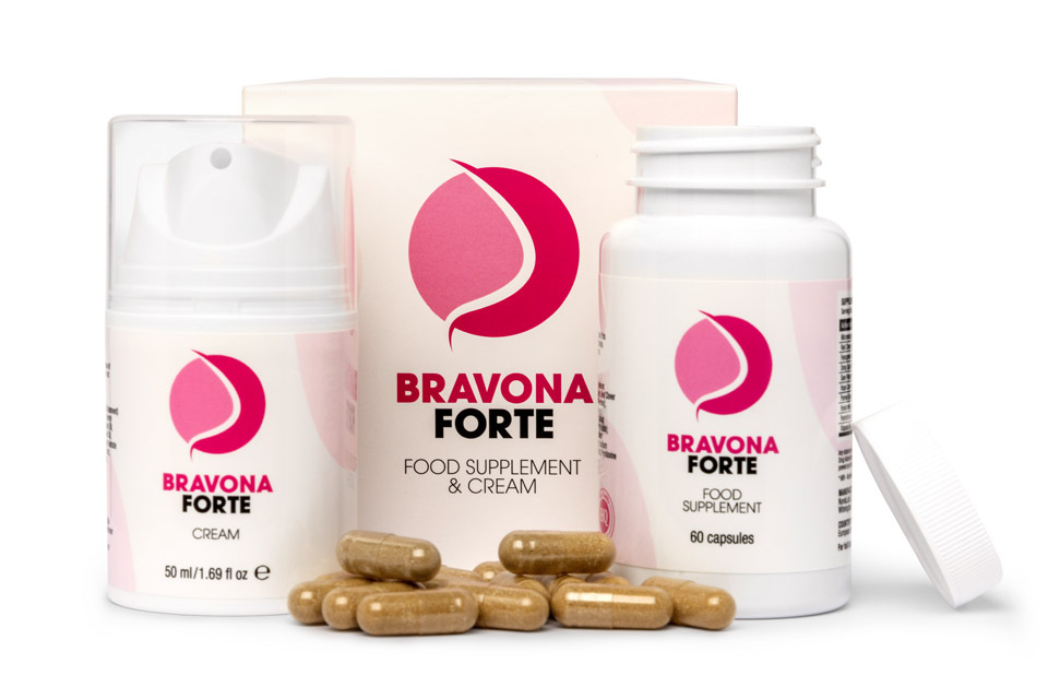 Bravona Forte supplement pour laugmentation mammaire