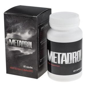 Metadrol : Boîte du Supplément naturel pour booster la testostérone