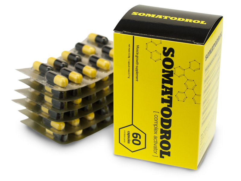 Somatodrol -Booster naturel de croissance musculaire