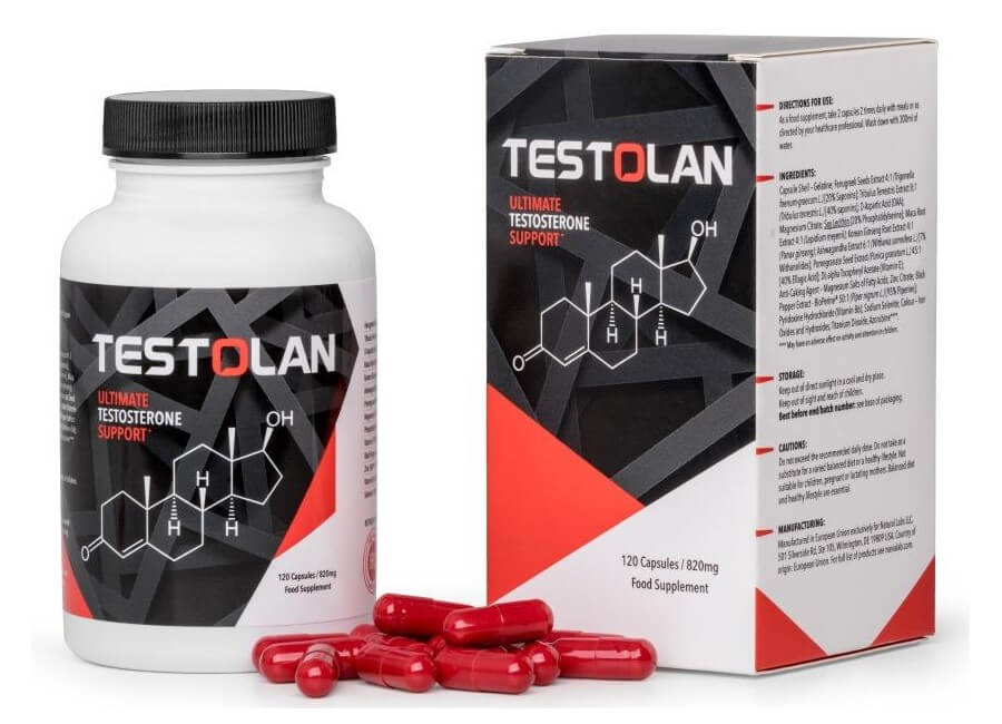 testolan - Complément naturel pour booster la testostérone