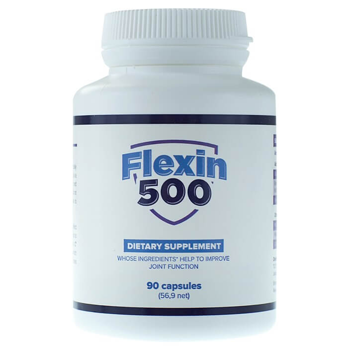 Flacon de Flexin500 pour soulager les douleurs articulaires