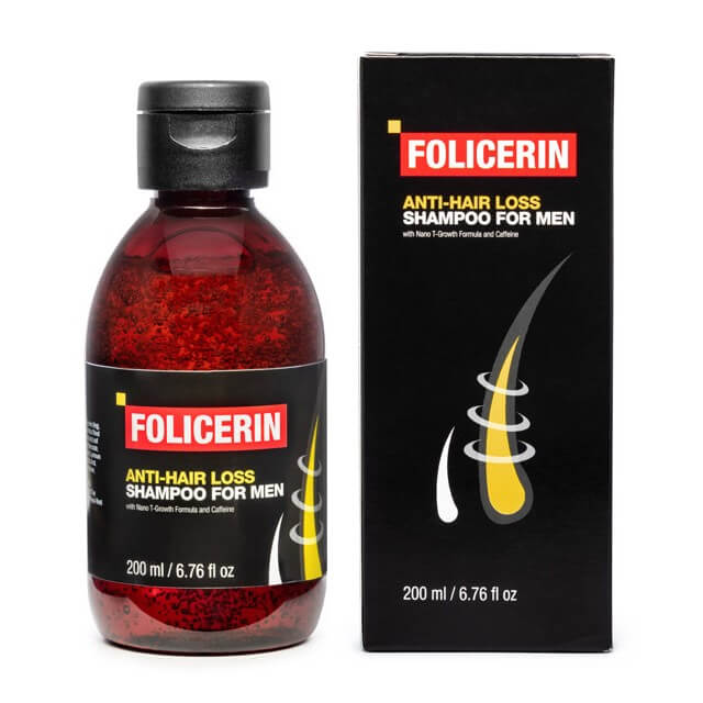 Folicerin : shampooing contre la chute des cheveux
