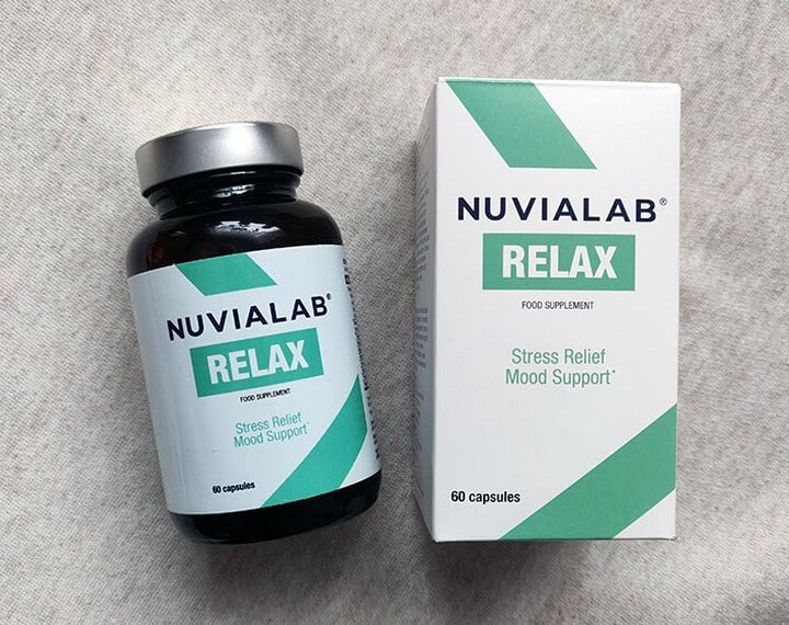 NuviaLab Relax complément qui réduit le stress et l'anxiété